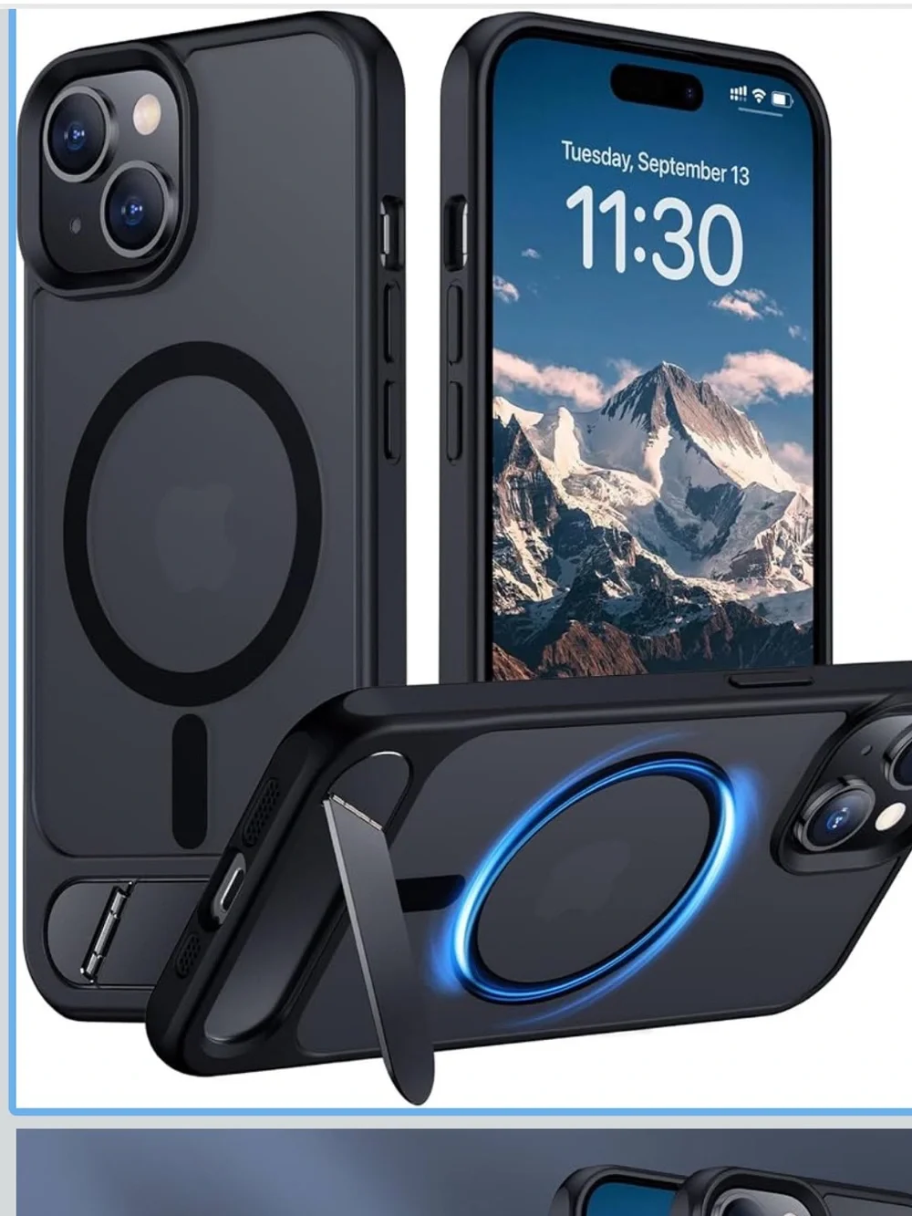 Temdan NIB IPhone case Compatible with iPhone 15 Plus & iPhone 14 Plus black